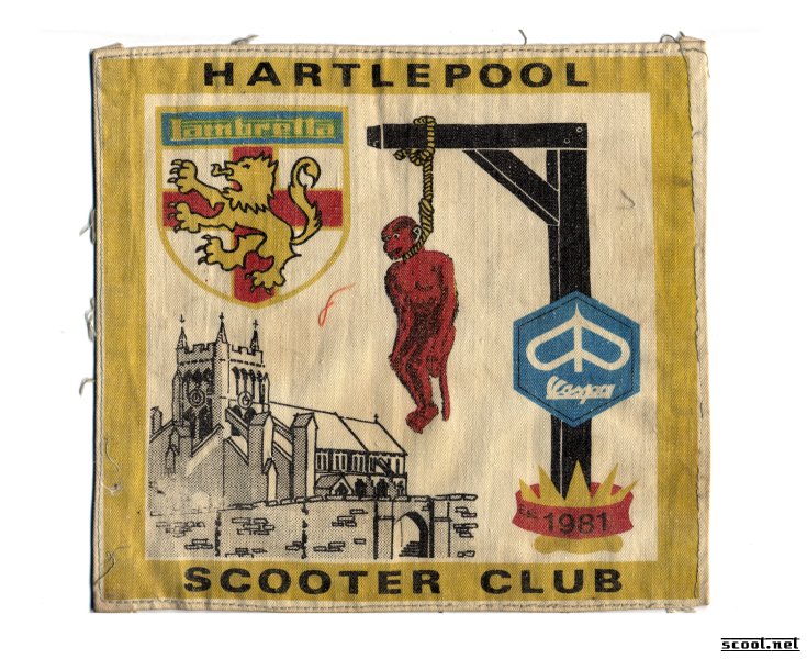 Hartlepool Scooter Club Scooter Patch