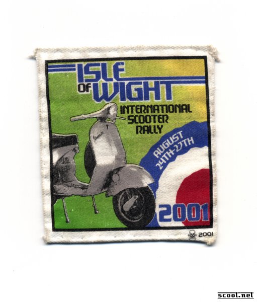 Isle of Wight Scooter Patch