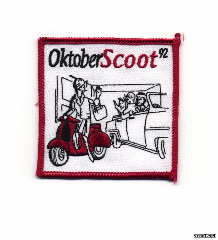 OktoberScoot Scooter Patch