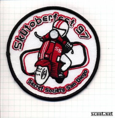 Skutoberfest Scooter Patch