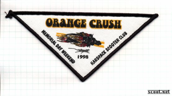 Orange Crush Scooter Patch