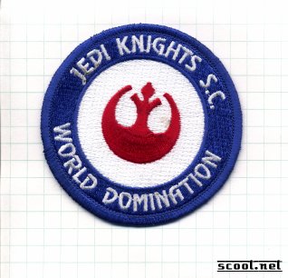 Jedi Knights Scooter Club Scooter Patch