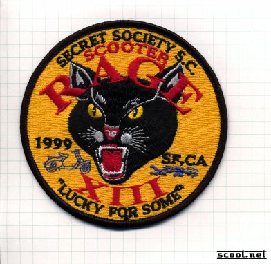 Scooter Rage Scooter Patch
