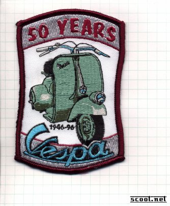 Vespa Scooter Patch