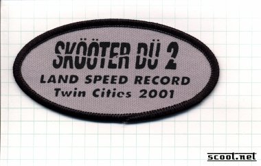 Skooter Du Scooter Patch