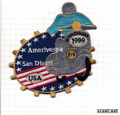 Amerivespa Scooter Patch