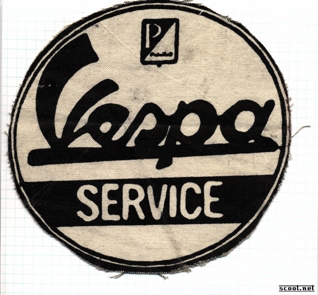 Vespa Scooter Patch