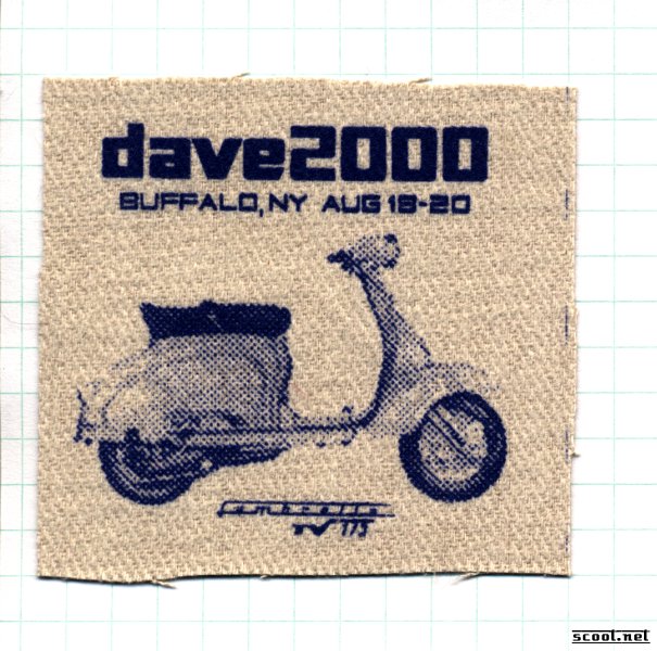Dave Scooter Patch
