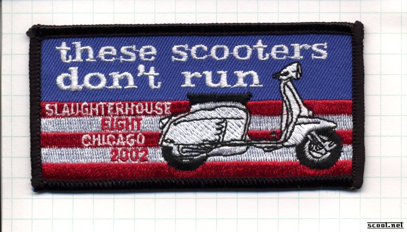 Slaughterhouse Scooter Patch