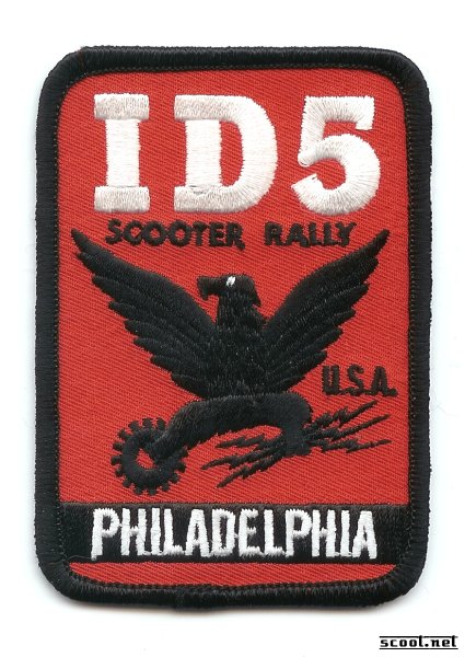 Philadelphia Independance Day Scooter Patch