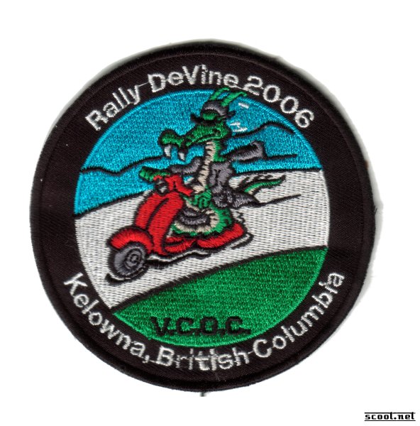 Rally DeVine Scooter Patch