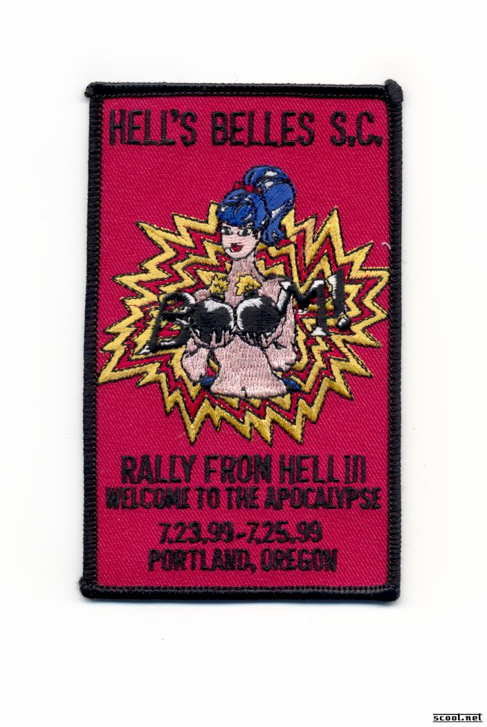 Rally from Hell Scooter Patch