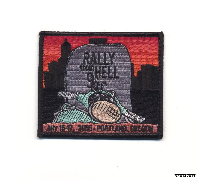 Rally from Hell Scooter Patch