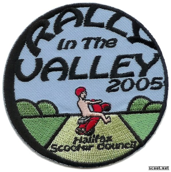 Rally in the Valley Scooter Patch