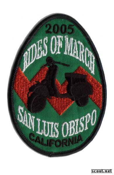 Rides of March Scooter Patch