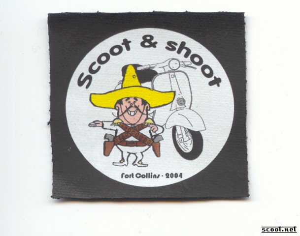 Scoot & Shoot Scooter Patch
