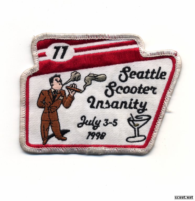 Scooter Insanity Scooter Patch