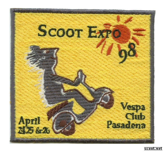 Scoot Expo Scooter Patch