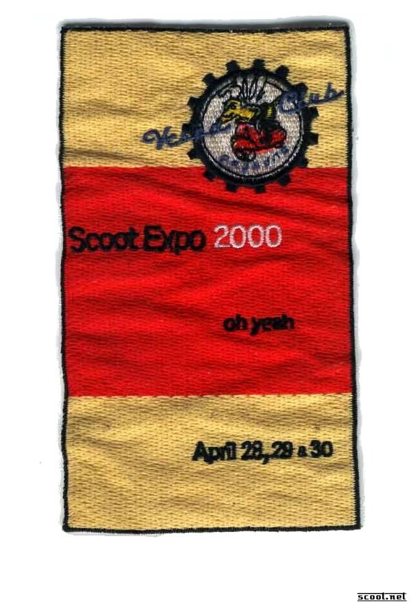 Scoot Expo Scooter Patch