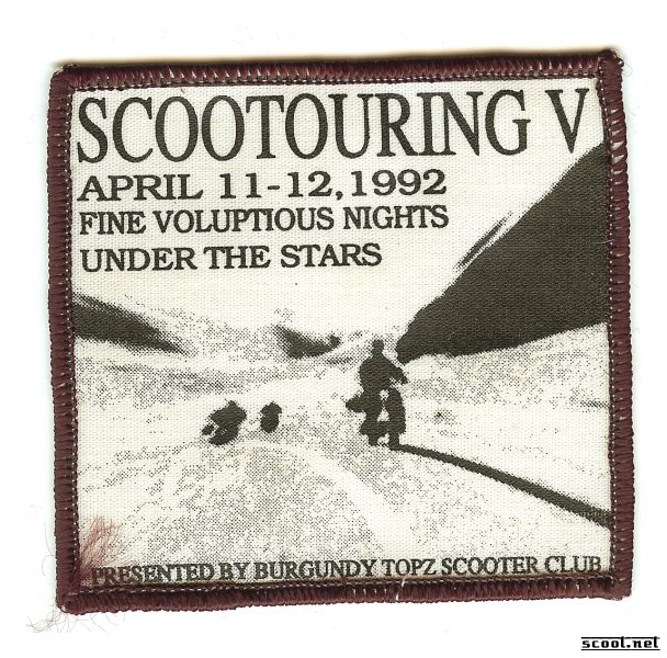 Scootouring Scooter Patch
