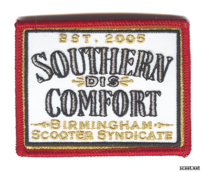 Southern Discomfort Scooter Patch