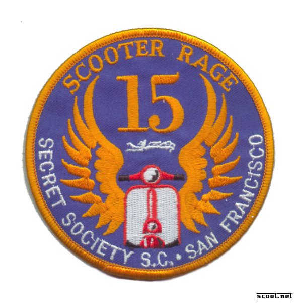 Scooter Rage Scooter Patch