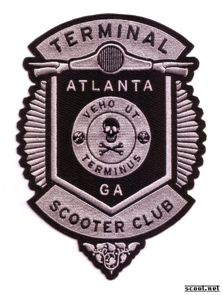 Terminal Scooter Club Scooter Patch