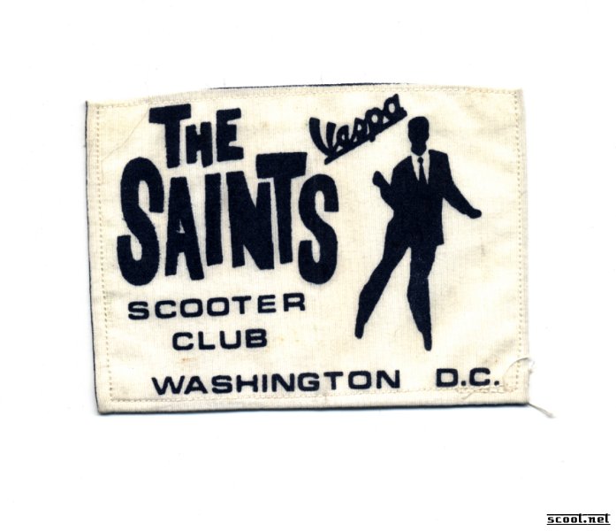Saints Scooter Club Scooter Patch