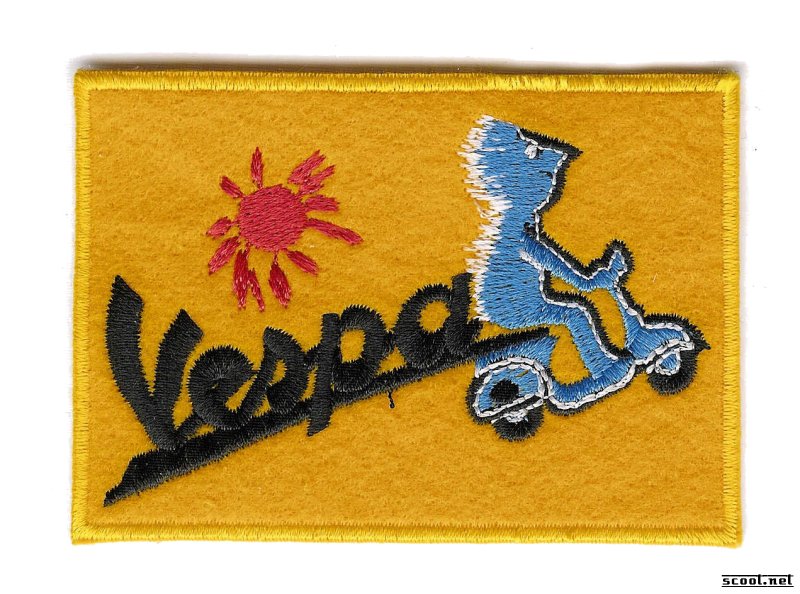 Vespa Scooter Patch